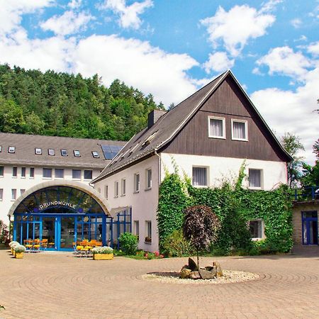 Hotel Garni Grundmuehle Bad Schandau Exterior photo