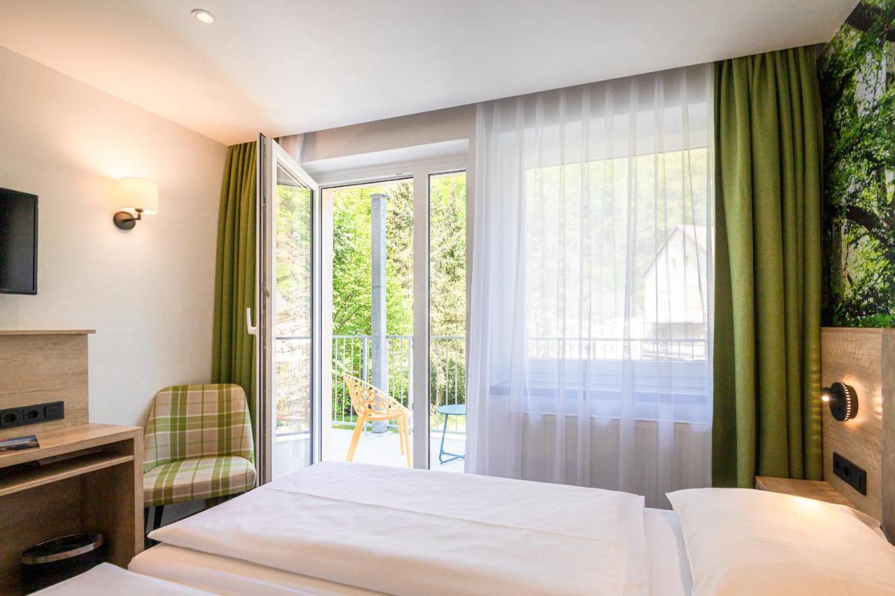 Hotel Garni Grundmuehle Bad Schandau Exterior photo