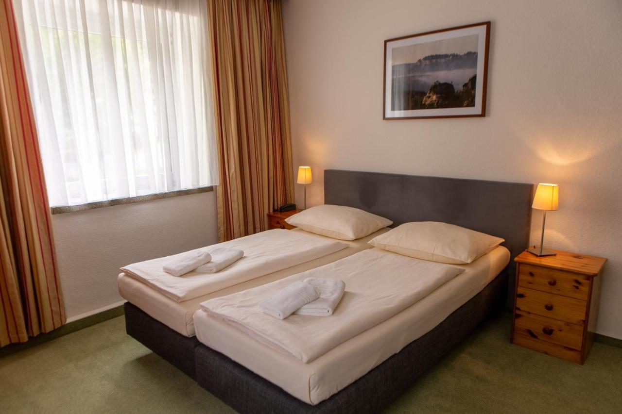 Hotel Garni Grundmuehle Bad Schandau Exterior photo
