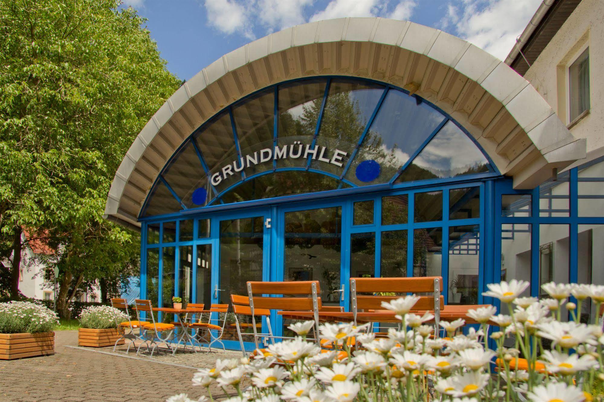 Hotel Garni Grundmuehle Bad Schandau Exterior photo